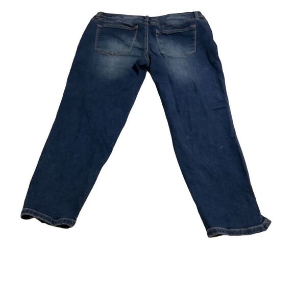 Maurices Women's Blue Stretch Skinny Jeans Five-Pocket  Size 13/14​​ - Picture 5 of 6